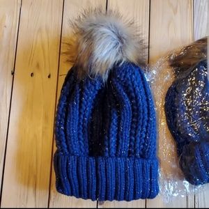 Ladies Beanie Pom Hat